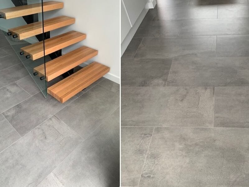 Concrete-Look Tiles For Modern New Contemporary Look And Renovation