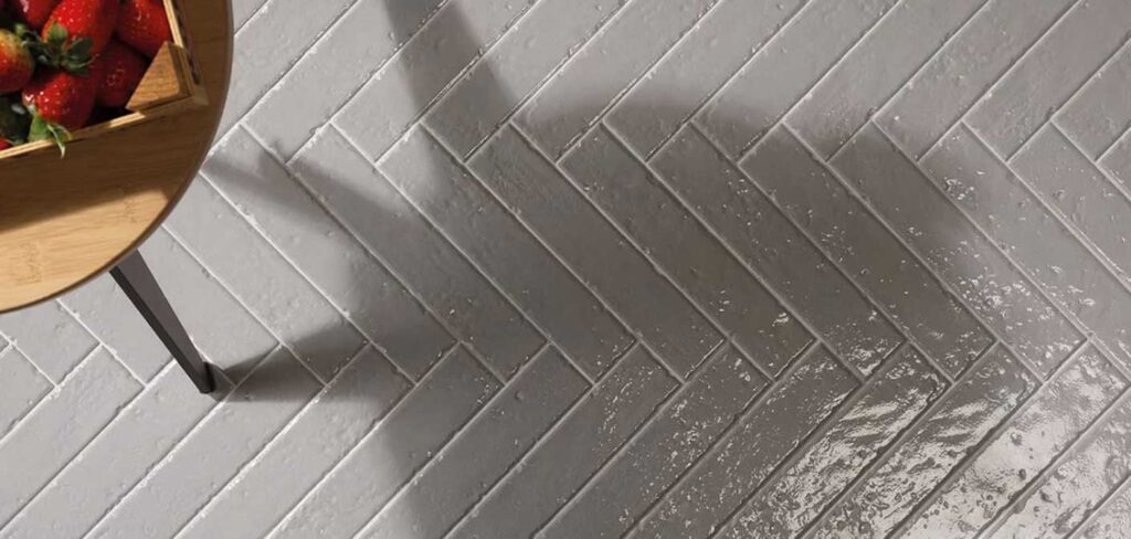 Brickart subway wall herringbone tiles Sydney - Cleaning Ceramic tile