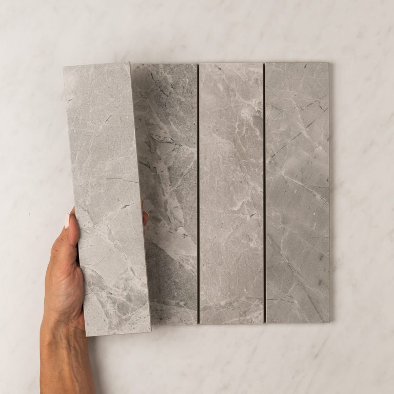 Tundra Marble Look Subway Tile 75x300mm