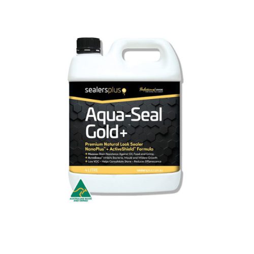 Aqua Seal Gold+Natural Look Sealer For Stone, Tile, Grout, Encaustics