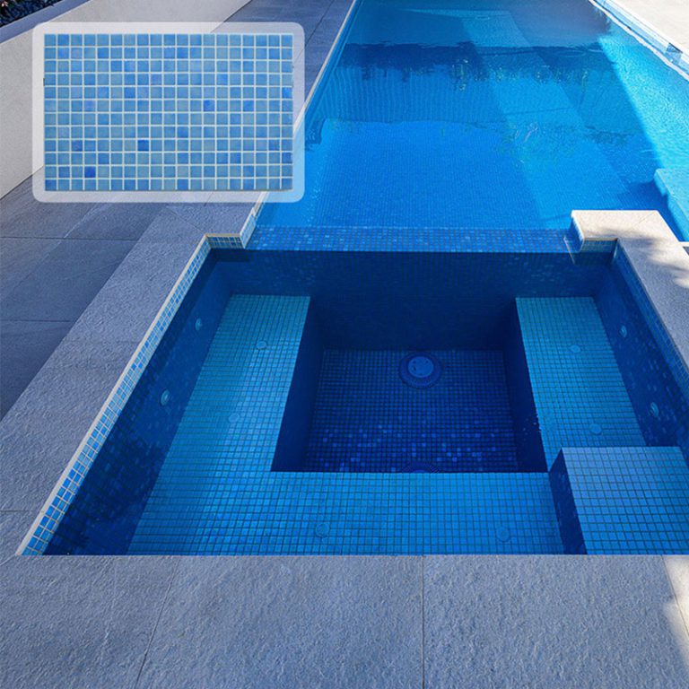 Ezarri Aus Designer Aquamarine Pool Tile