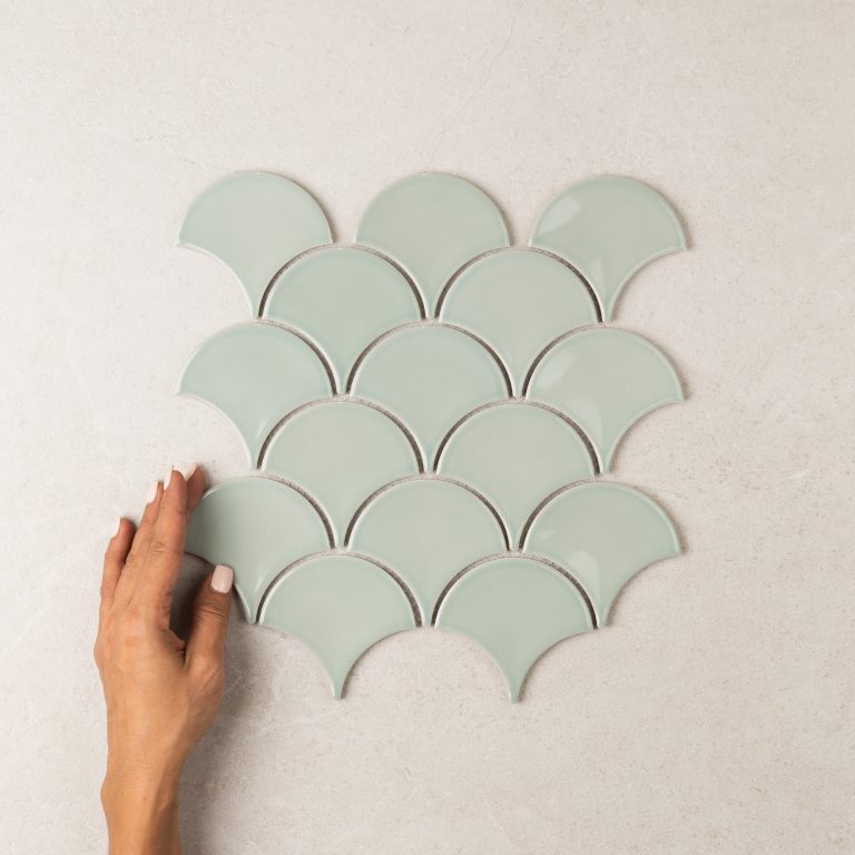 Fishscale Concave Tile