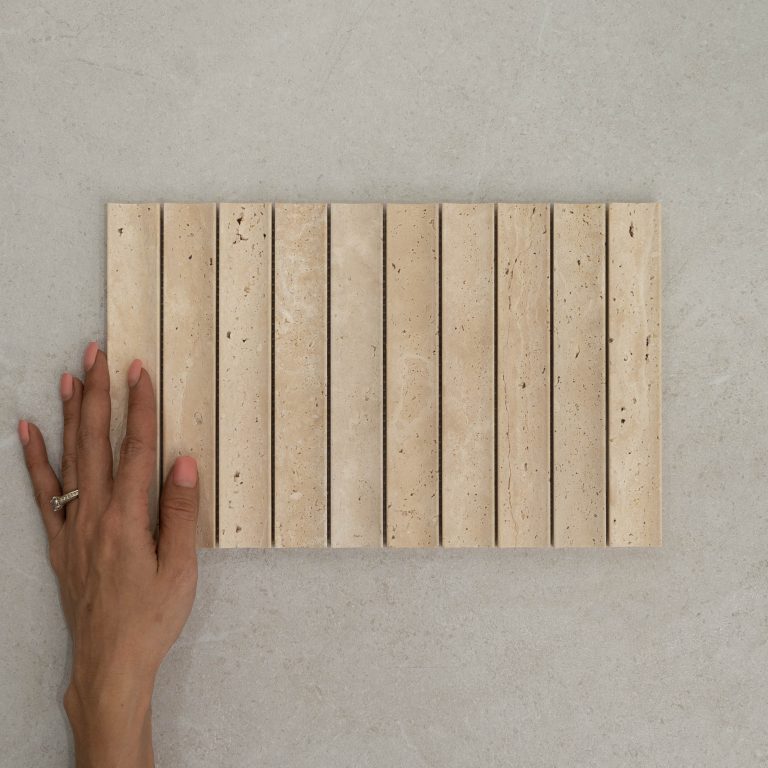 Apollo Natural Stone Concave Mosaic