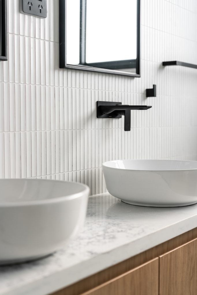Concave White Kit Kat Wall Tile
