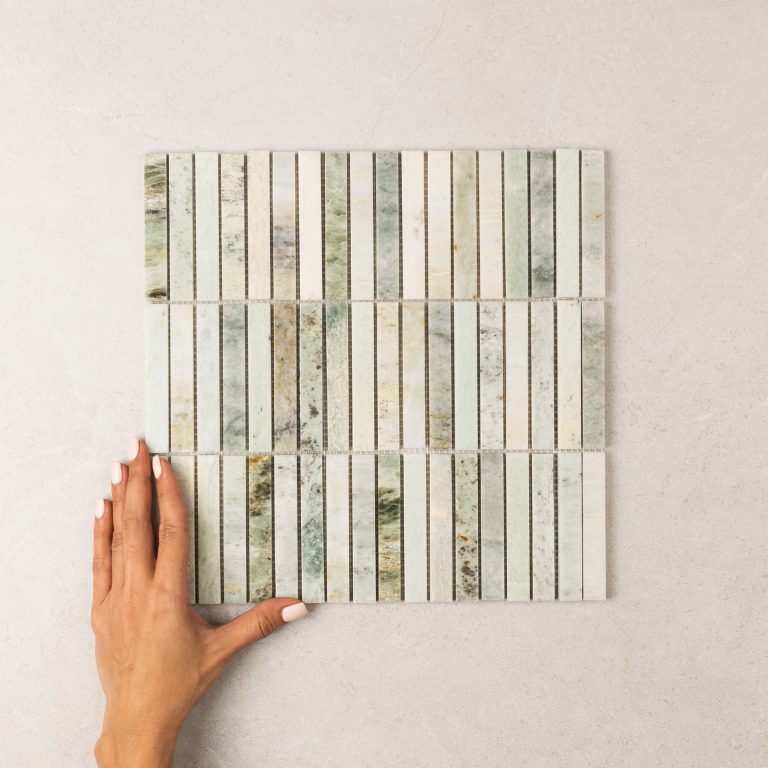 Stack Mint Marble Mosaic