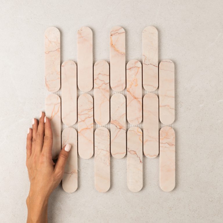 Connect Rosso Stone Mosaic