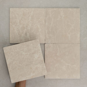Botticino Square Tumbled Stone 200x200mm