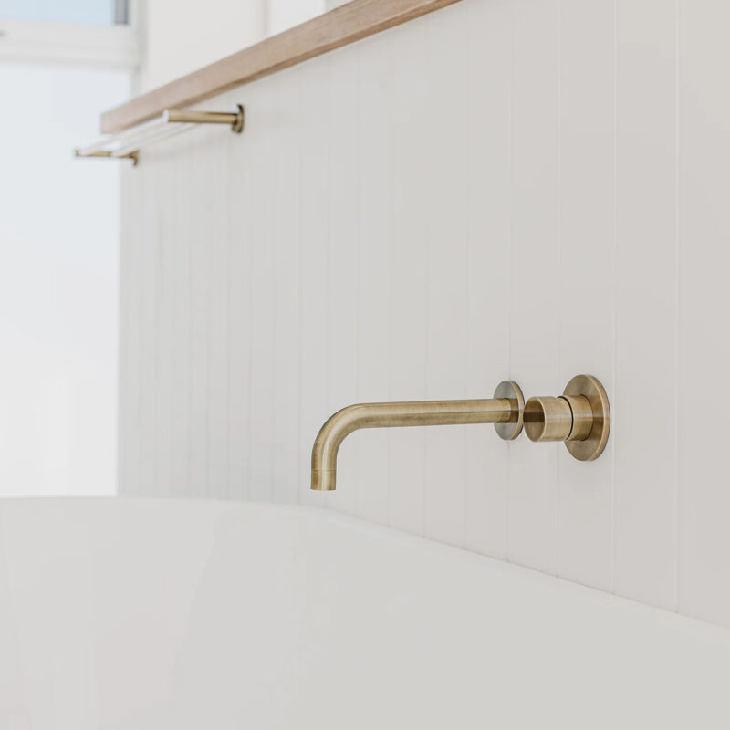 Round Wall Mixer Pinless Handle - Design Tiles Sydney