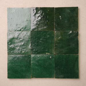Zellige Series 100x100mm - Verde