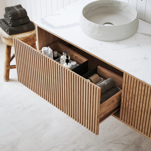 Ingrain 1200mm Grooved Wall Hung Vanity Design Tiles Sydney