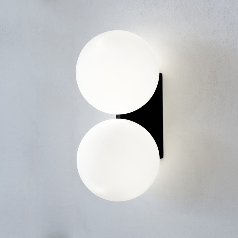 Double Rosette Wall Light