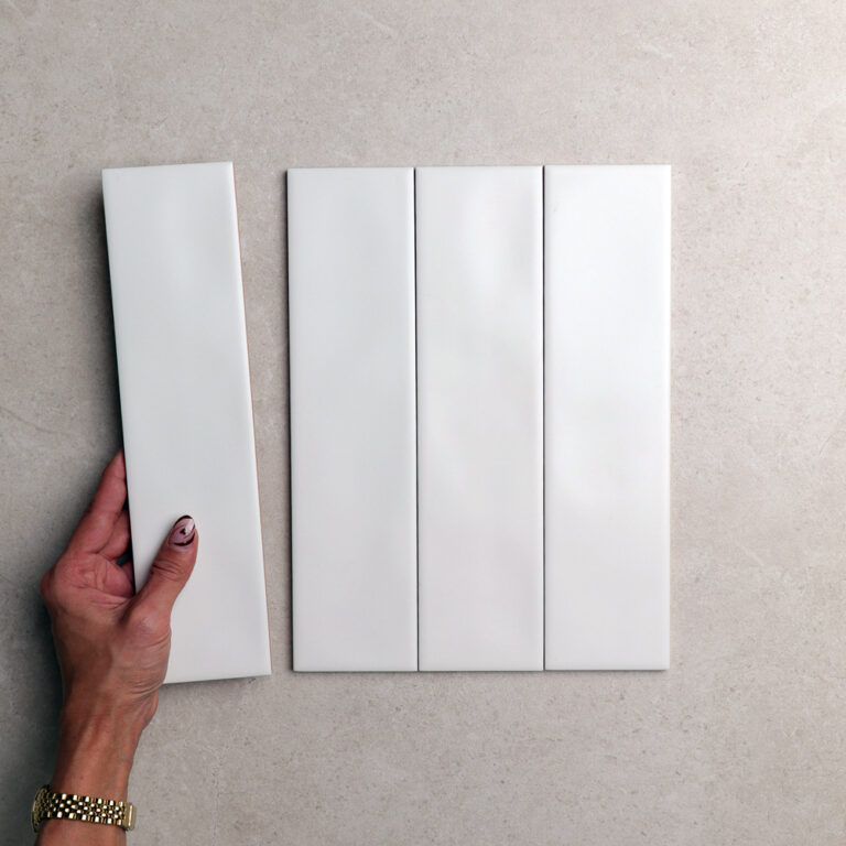 Clovelly 2.0 White Subway Wall Tile 75x300 mm