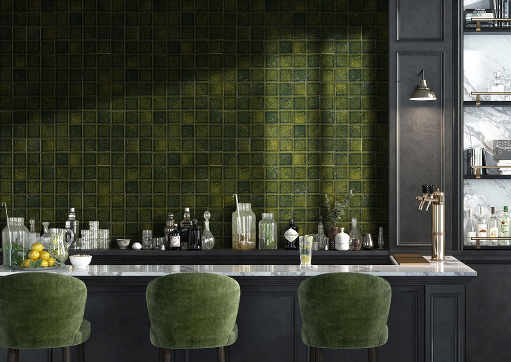 Hatsu Square green Oribe Lifestyle Images