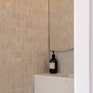 Arch Rome Honed Travertine Natural Stone Mosaic