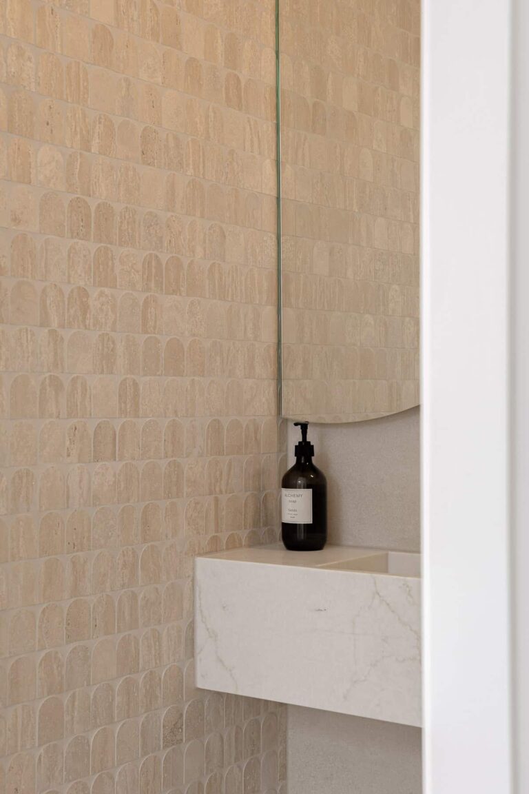 Arch Rome Honed Travertine Natural Stone Mosaic