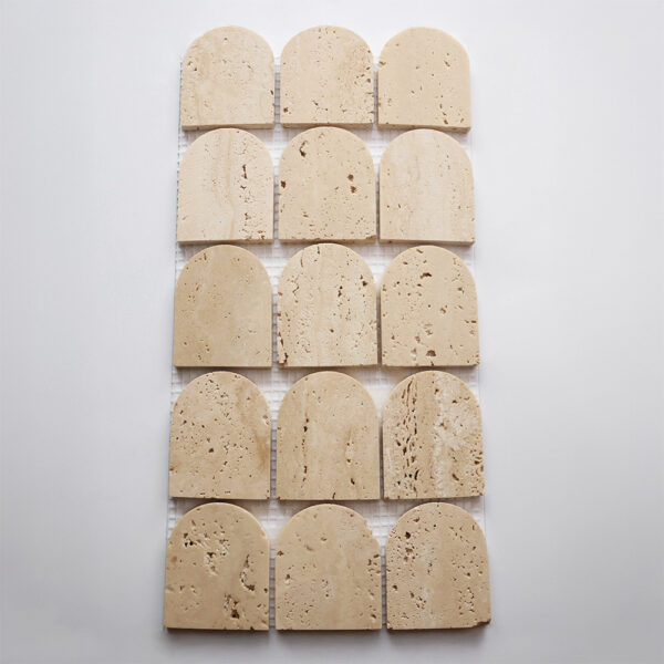 Travertine Arch Rome Honed Tile