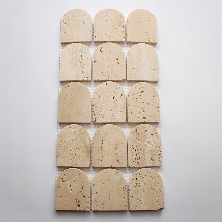 Travertine Arch Rome Honed Tile