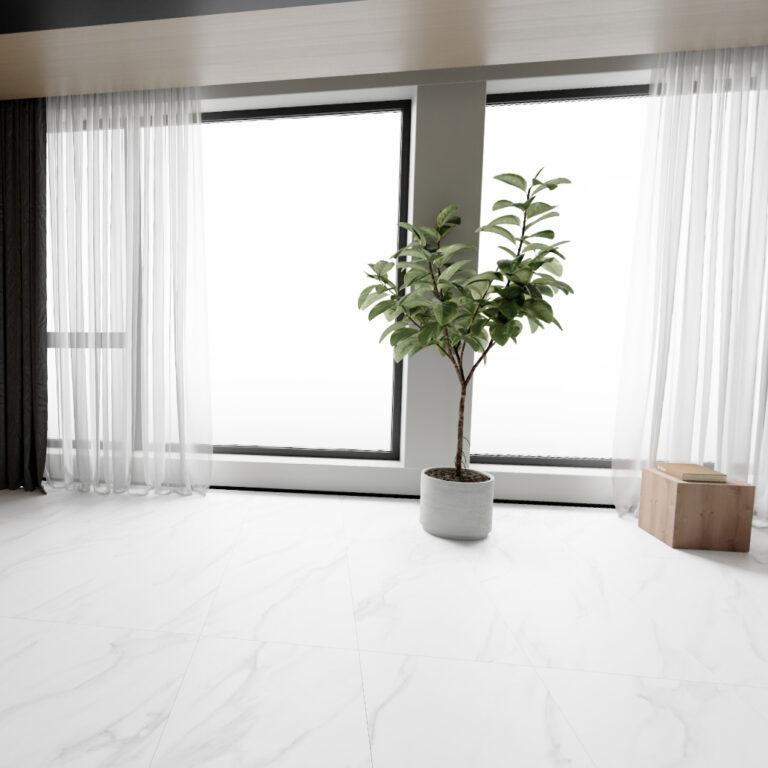 Snow White Series Porcelain Floor and Wall Tile