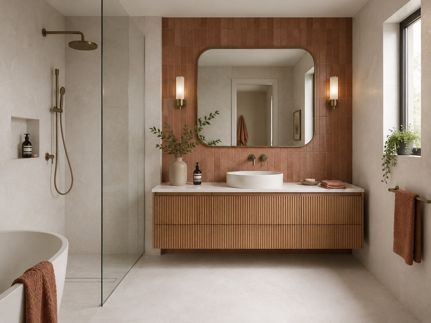 Builders Range Bravo Travertine Floor and Wall Tile