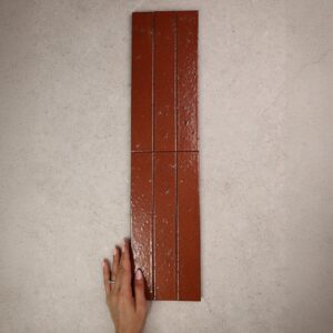 Kazoku Hatsu Long Subway Hand Glazed Japanese Tile