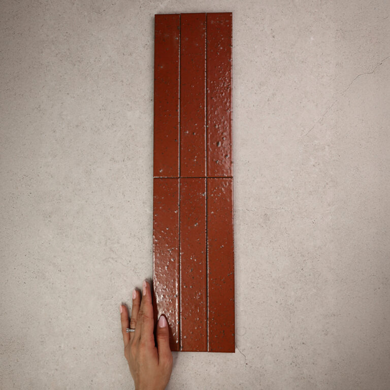 Kazoku Hatsu Long Subway Hand Glazed Japanese Tile