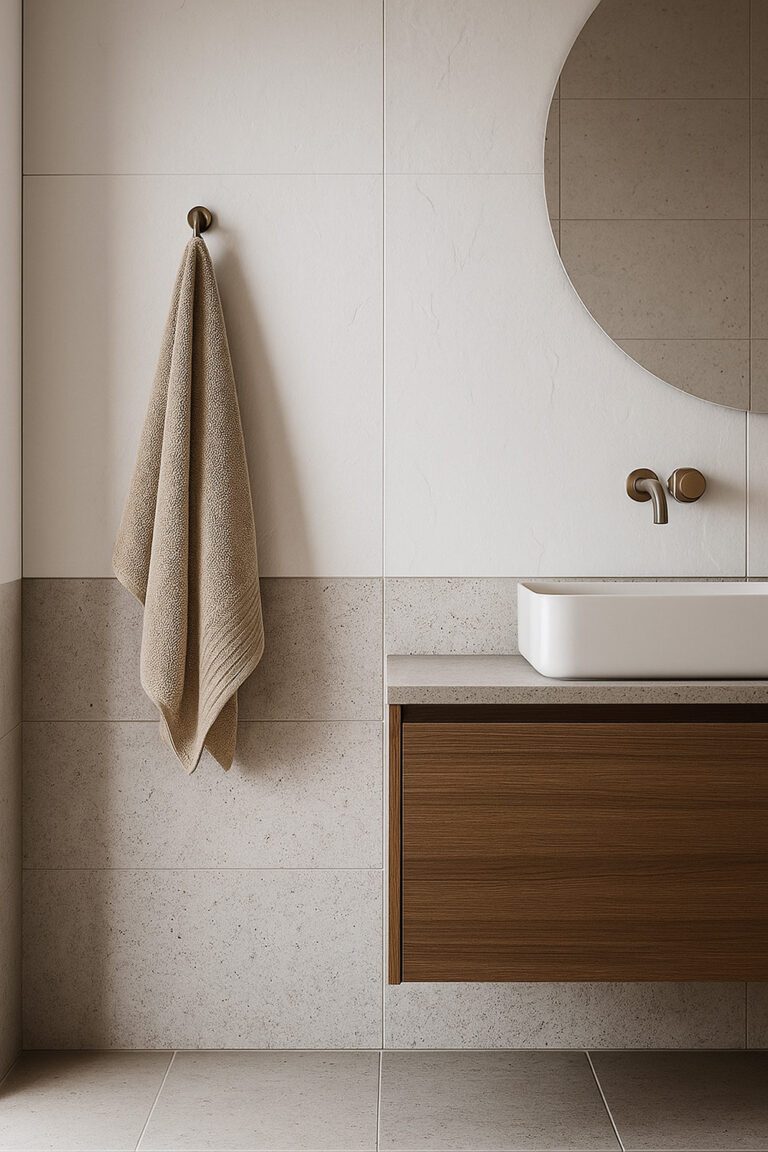 Micro Cement White Textured 600x600 Porcelain Tile