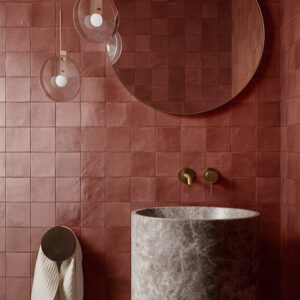 Melange Gloss Porcelain Tile 100x100 | Italian Wall Tiles
