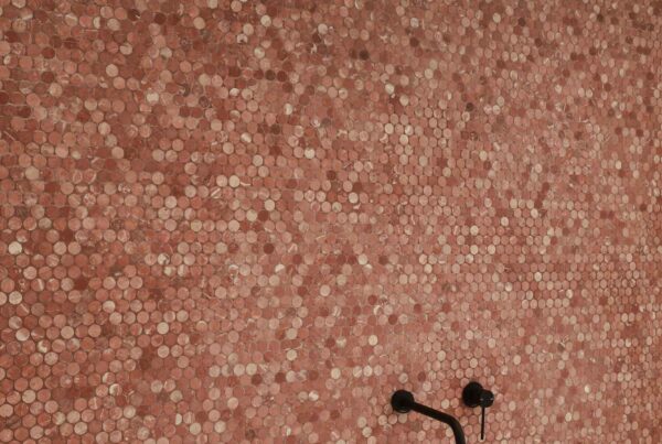 Penny Round Marble Mosaic 23x23 mm