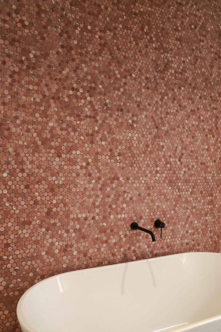 Penny Round Marble Mosaic 23x23 mm