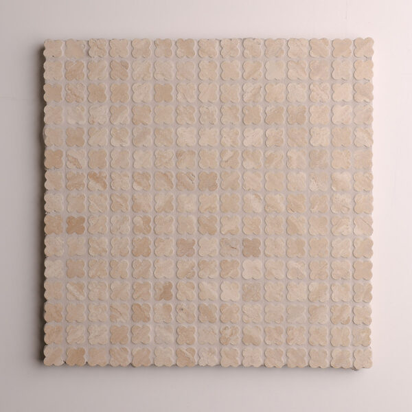 Alhambra Flower Travertine Beige Mosaic
