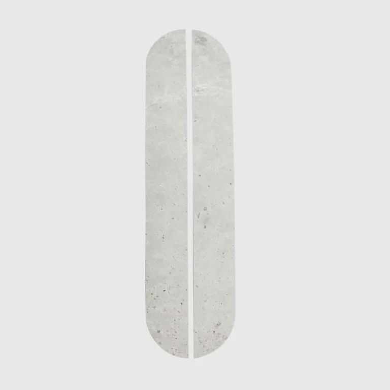 Hermes Grey Marble Cabinet Pull Zephra