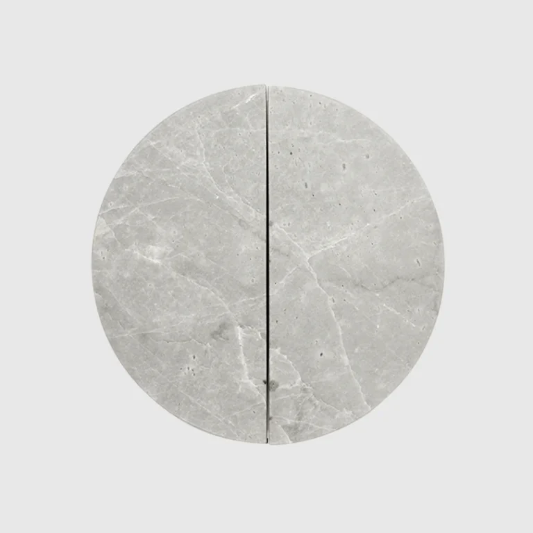 Hermes Grey Circular Cabinet Pull 160 mm Zephra