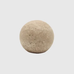 Travertine Circular Cabinet Knob Zephra