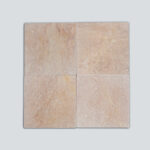 Rosa Murcia Square Tumbled Marble Tile 150×150 mm