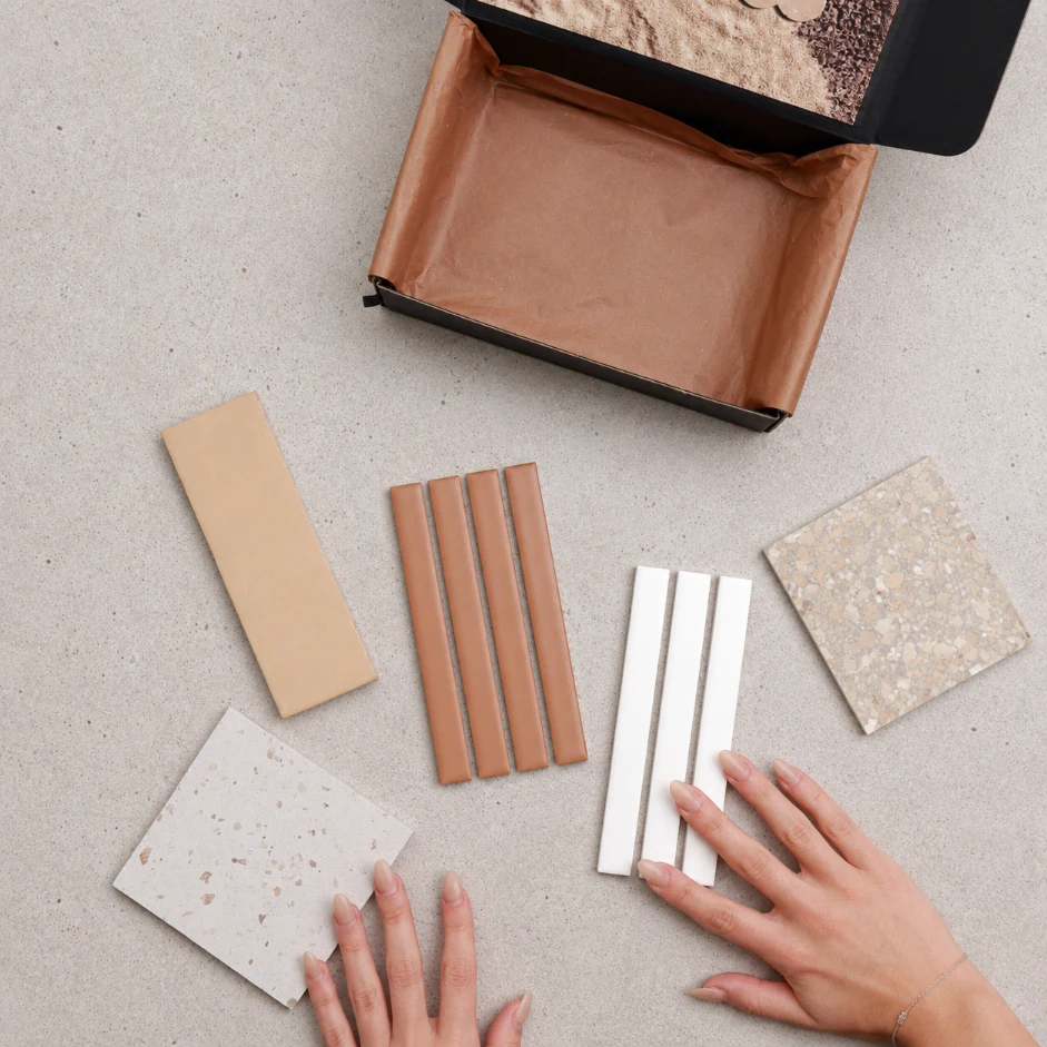 Sunkissed Sans Souci Tile Sample Box | Design Tiles