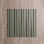 Botanica Kit Kat Series Porcelain Mosaic - Sage Green
