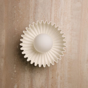 Shell Ceramic Wall Sconce Light