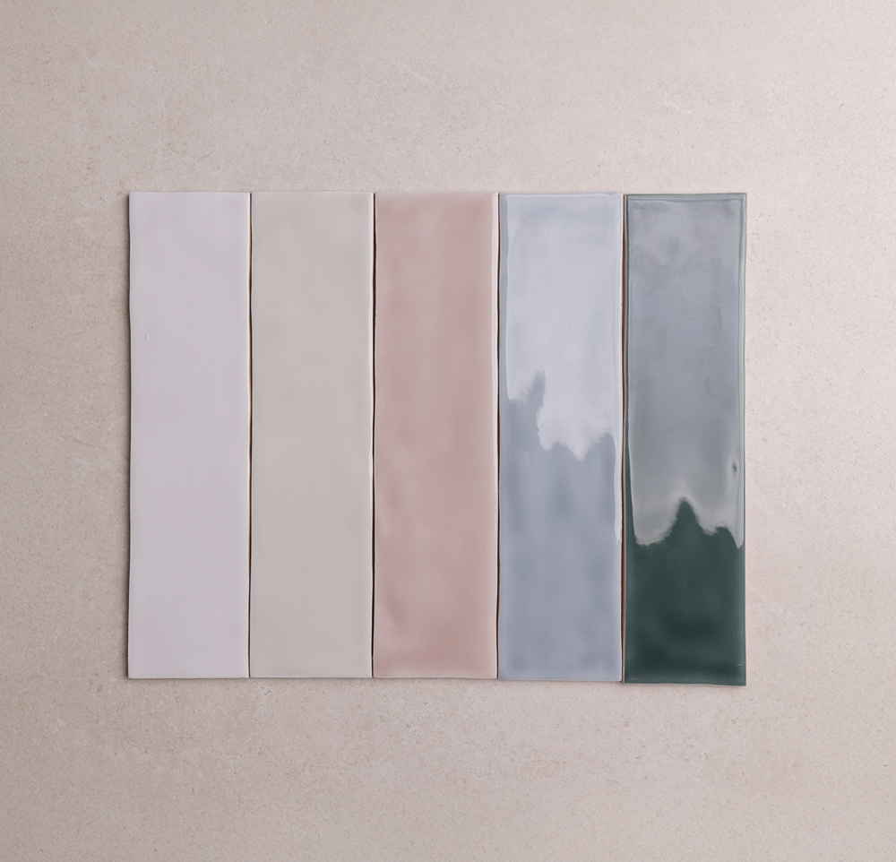 Aura Series Ceramic Wall Tile 75×300 mm