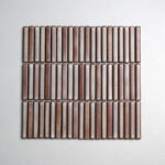 Beige Clay Matt Kit Kat Mosaic Tile