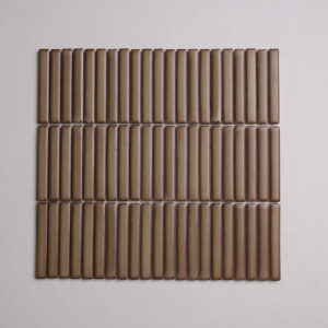 Brown Clay Matt Kit Kat Mosaic Tile