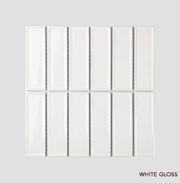 Frame Linear Porcelain Tiles | Gloss & Matt Finger Wall Tiles - Design ...