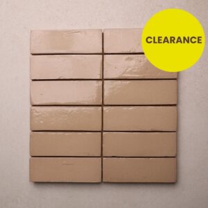 Zellige Look | Taupe Color  |  Feature Wall Tile