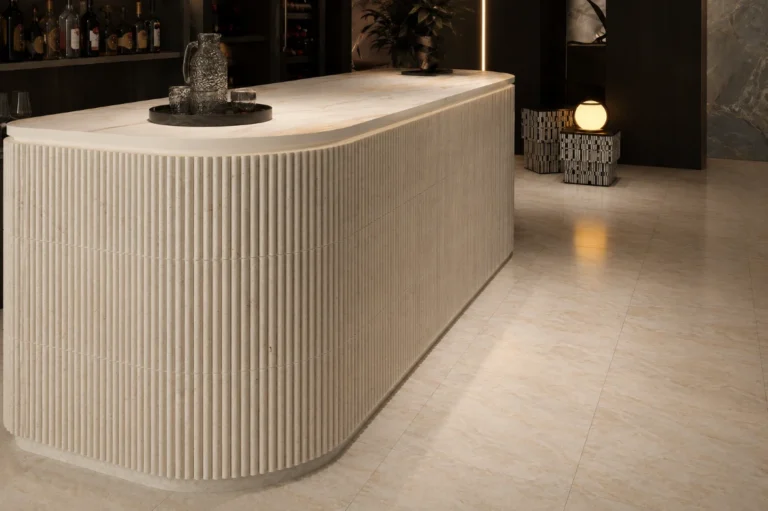 3D Flute Marble Mosaic | Honed Natural Stone Feature Mosaic