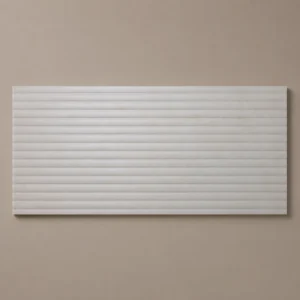 Botticino 3D Flute Alabaster Tile 600x1200 | Porcelain Feature Wall Tile