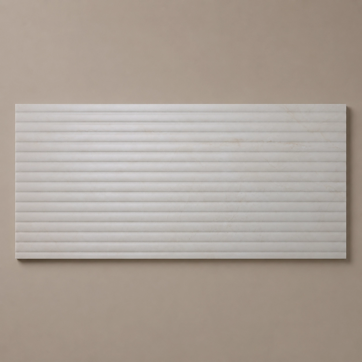 Botticino 3D Flute Alabaster Tile 600x1200 | Porcelain Feature Wall Tile