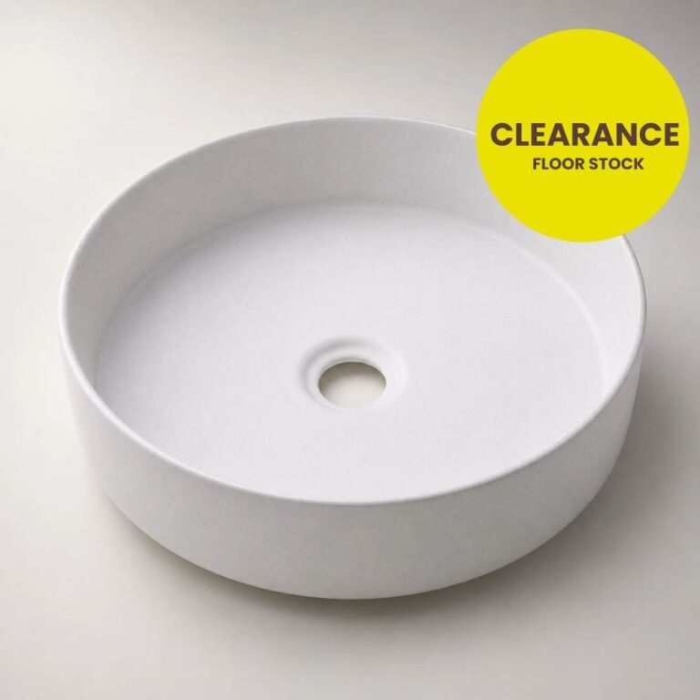 Claya Above Counter Ceramic Basin - Floor Stock