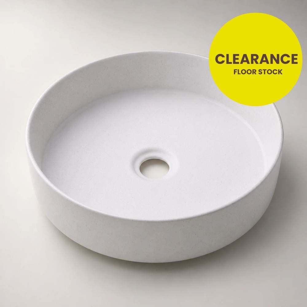 Claya Above Counter Ceramic Basin - Floor Stock