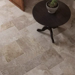 Concord French Pattern Porcelain Tile | Stone Look Modular Paving