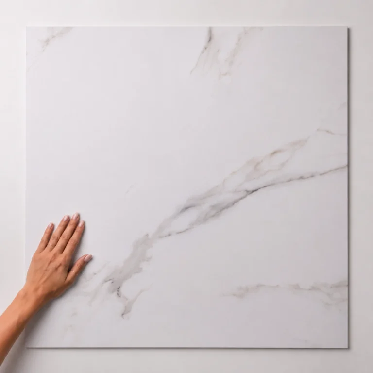 Builders Range Calacatta Vero Glazed Floor and Wall Tile
