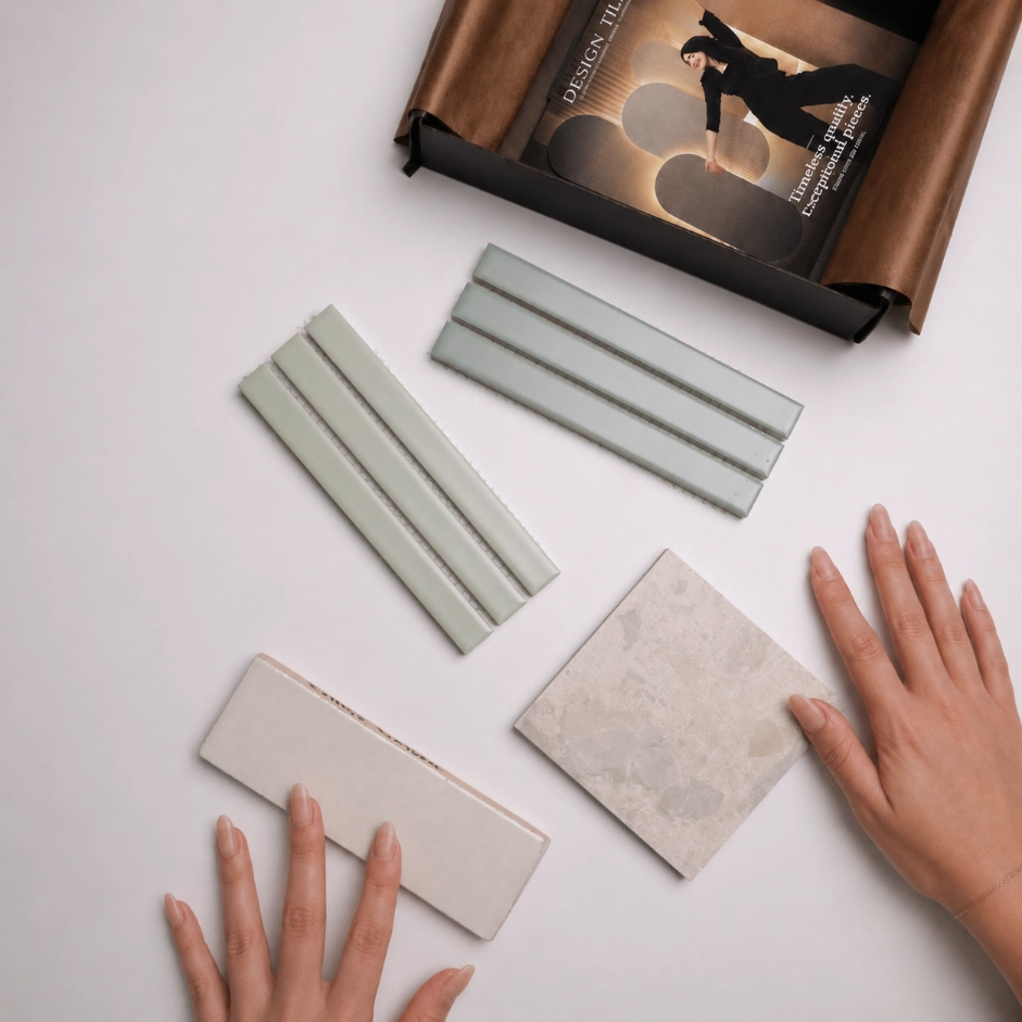 Calming Loftus Tile Sample Box | Design Tiles